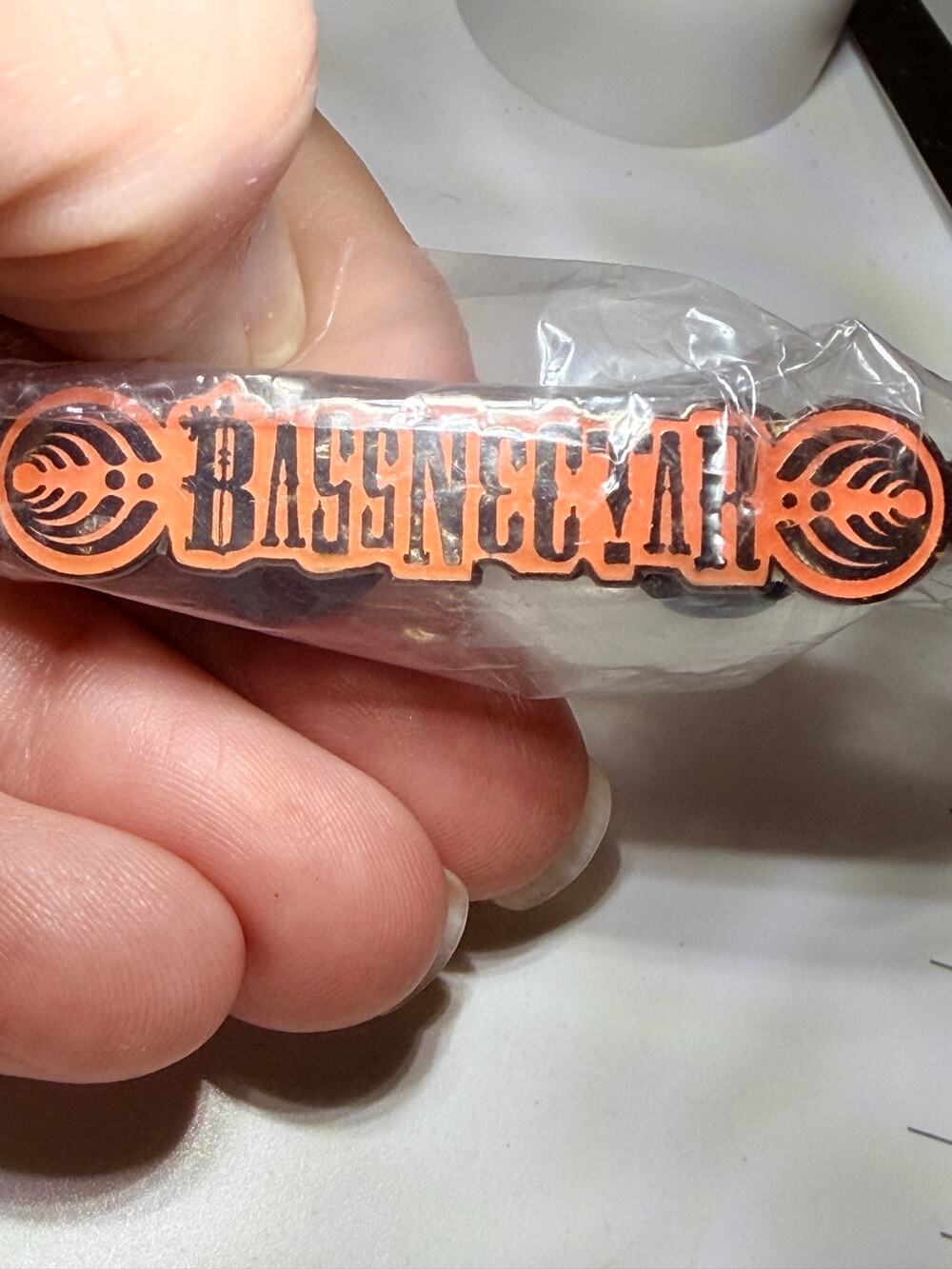 Bassnectar Logo #14/100 Limited Edition Bass Drop Logo Enamel Hat Pin EDM Sealed